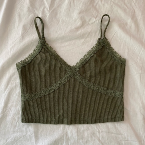 Aeropostale Tops - Aeropostale lace criss cross tank